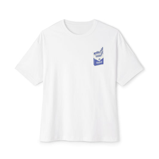 Winfield Blue 25s - Retro Graphic Boxy Tee, Unisex Oversized Tee